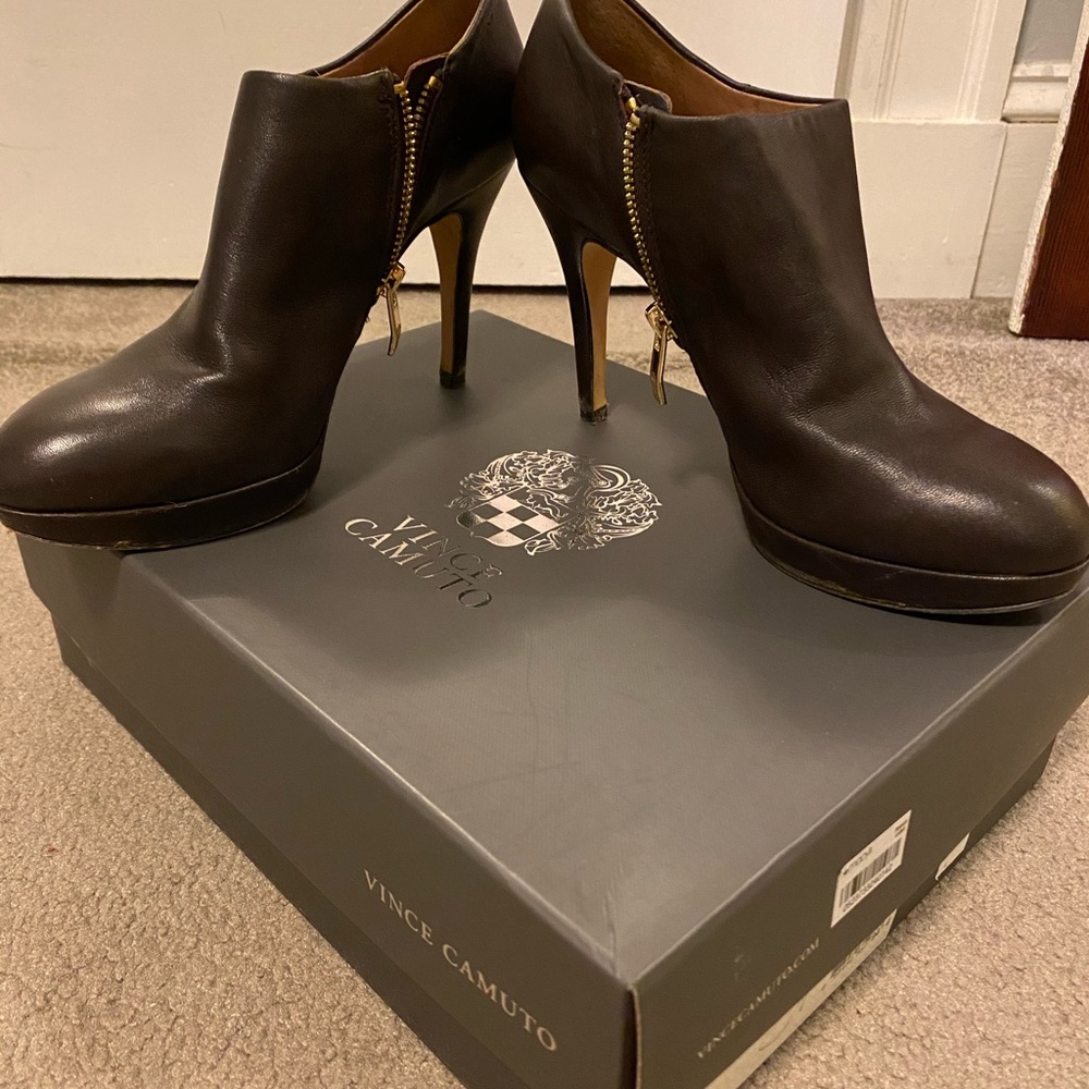 Vince Camuto bootie heels